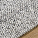 Winta Charcoal Wool Area Rug