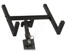Guitar Combo Amplifier Stand by GRIFFIN | PA Speaker Karaoke Monitor Holder | Low Profile Pro-Audio Amp Tilt Back Mount Stand | Adjustable Speaker Cabinet Stage Equipment Platform Riser & Studio Chair