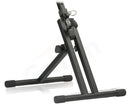 Guitar Combo Amplifier Stand by GRIFFIN | PA Speaker Karaoke Monitor Holder | Low Profile Pro-Audio Amp Tilt Back Mount Stand | Adjustable Speaker Cabinet Stage Equipment Platform Riser & Studio Chair