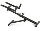 Guitar Combo Amplifier Stand by GRIFFIN | PA Speaker Karaoke Monitor Holder | Low Profile Pro-Audio Amp Tilt Back Mount Stand | Adjustable Speaker Cabinet Stage Equipment Platform Riser & Studio Chair