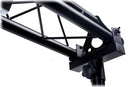 GRIFFIN - Crank Up Triangle Light Truss System - DJ Booth Trussing Stand Kit for Light Cans & Speakers - Pro Audio Lighting Stage Platform Package
