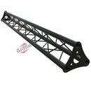 Triangle Truss Segment Extension by GRIFFIN | 5Ft Extra Trussing Section for DJ Booth Lighting System Stand | Mount Light Cans & Sound Effects for Pro Audio Equipment Gear | Parties, Live Gigs & Stage