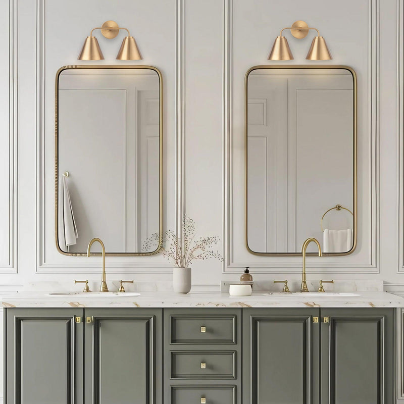 Loft Lantern Modern 2-Light Vanity Light