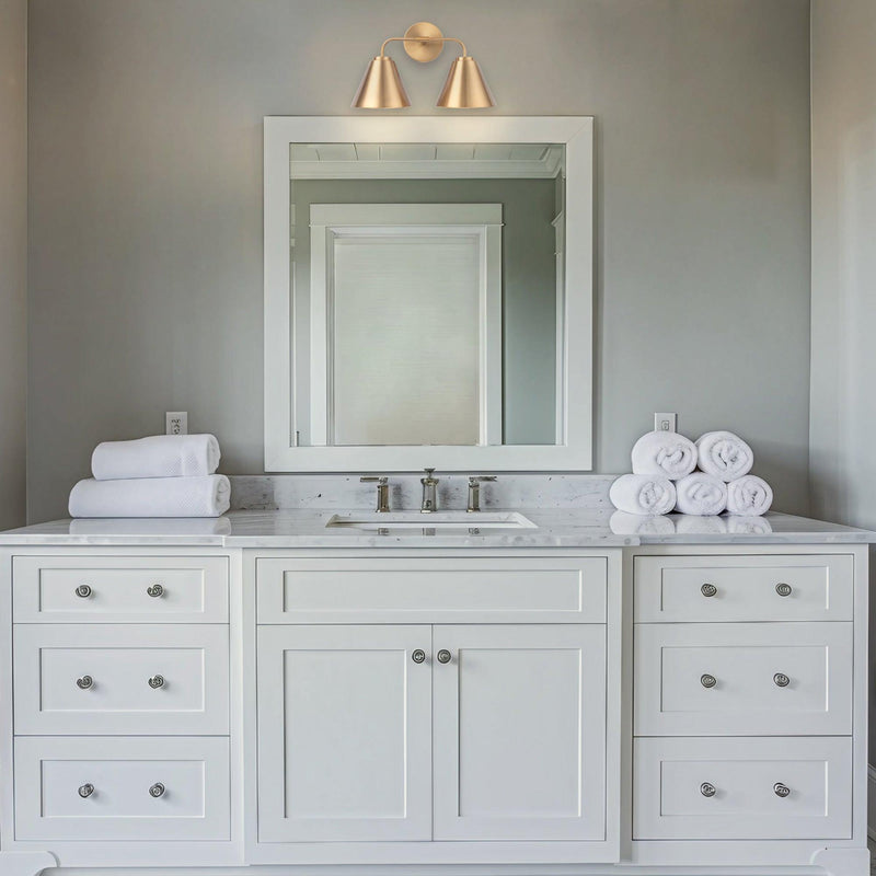 Loft Lantern Modern 2-Light Vanity Light