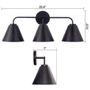 Loft Lantern Modern 3-Light Vanity Light