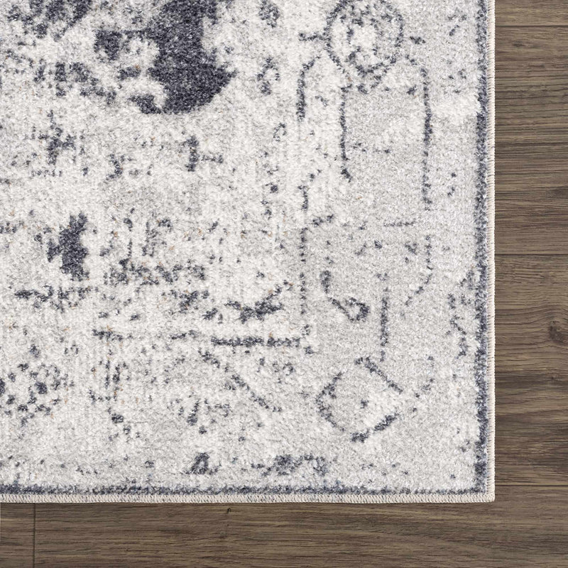 Ivory Hera Washable Area Rug