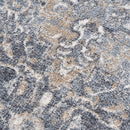 Aurum Blue Washable Area Rug