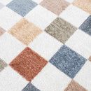 Alie Colorful Checkered Washable Rug