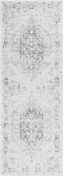 Akram Antrasit Flat Pile Washable Rug