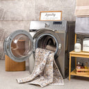 Beige Hiti Washable area rug