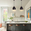 Modern 1-Light Metal Dimmable Island Pendant Light