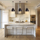 Modern 1-Light Metal Dimmable Island Pendant Light