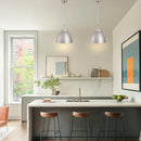 Modern 1-Light Metal Dimmable Island Pendant Light