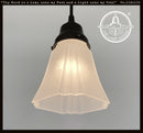Modern Frost Square PENDANT Light