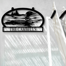 Outdoor Sign with Loon