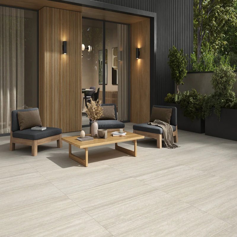 MSI Cordova Avorio Matte Porcelain Pavers - Everlife Collection 24"x48"