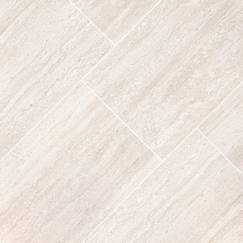 MSI Cordova Lablanca Matte Porcelain Pavers - Everlife Collection 24"x48"