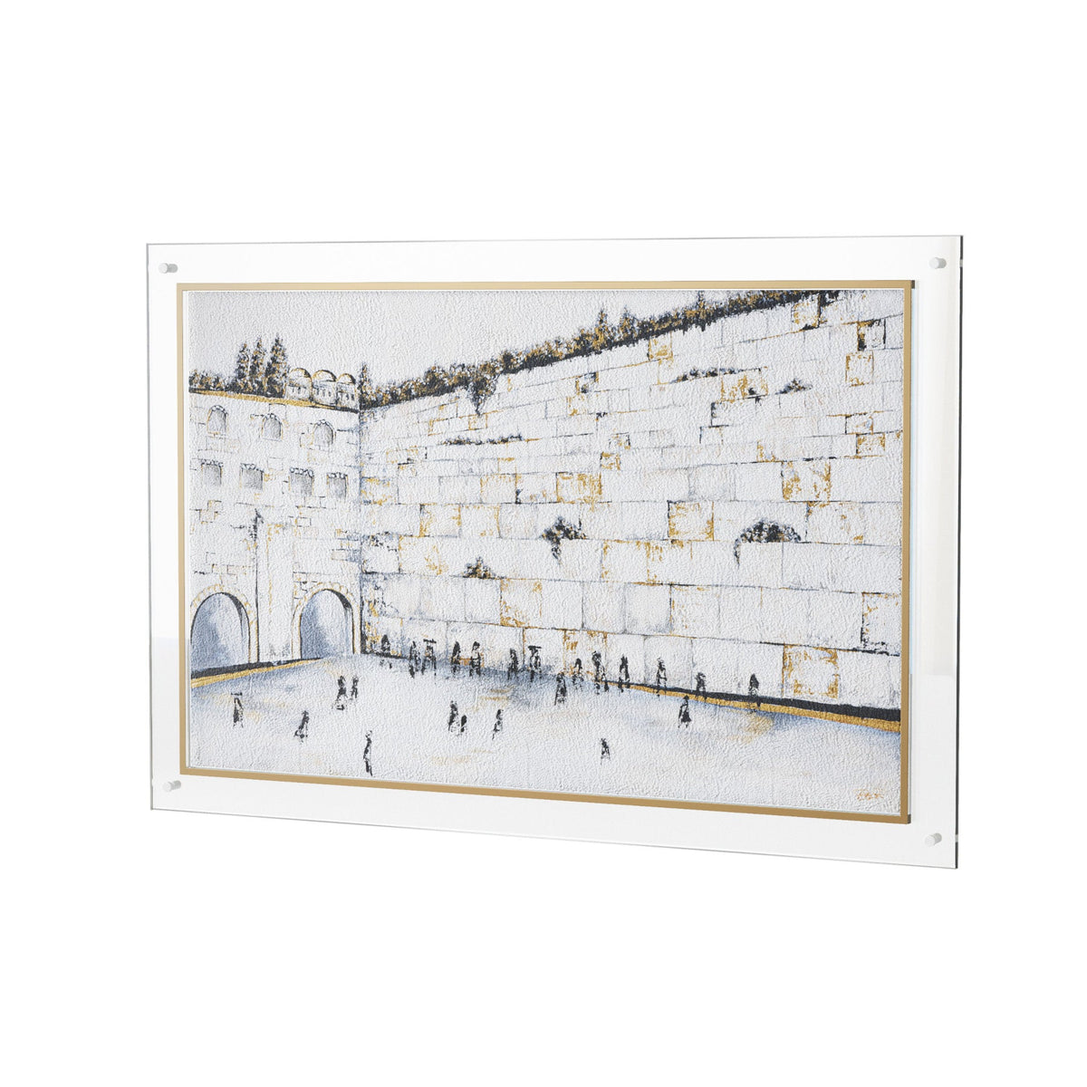 Leatherite Kosel Painting - Gold Tranquility
