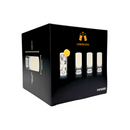 Crystal Bubble Base Collins Glass Highball Tumbler  - 12oz