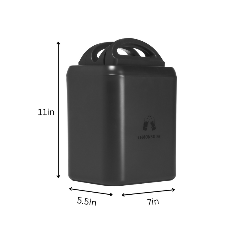 Crystal Clear Highball Ice Cube Maker Mold- 6  4.5" Spear Ice