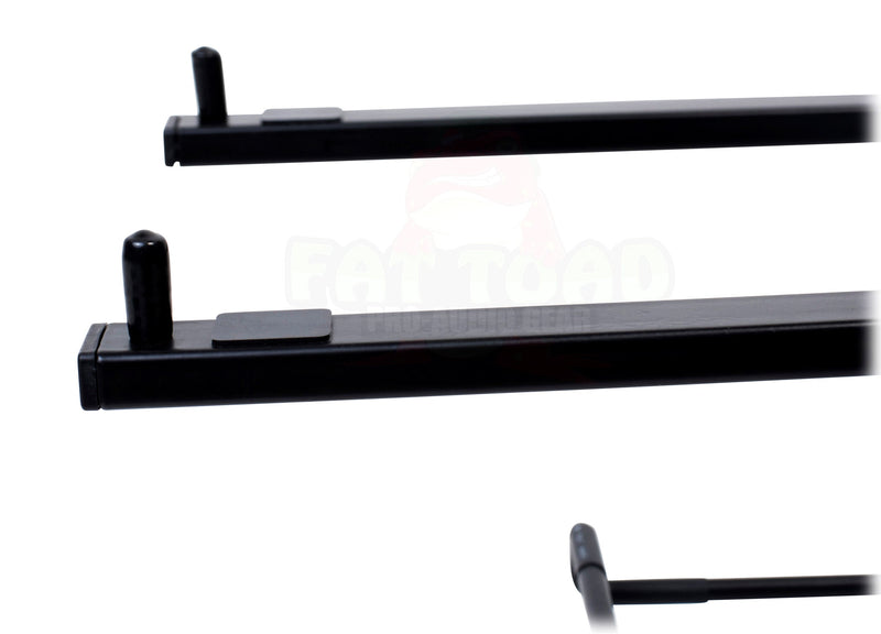 2 PACK - DJ Laptop Stand with Sub-tray Shelf by FAT TOAD | Folding Compact Pro Audio Computer Table Top Rack Stand Mount for iPads, Mixer Controller & Tablets | Portable PC Gear, Stage Booth or Office