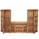 Santa Cruz Rustic Entertainment Center 3 Pcs