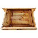 Traditional Tall Rustic File Cabinet