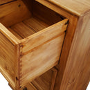 Traditional Tall Rustic File Cabinet