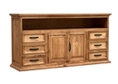 Traditional Rustic TV Stand 70"