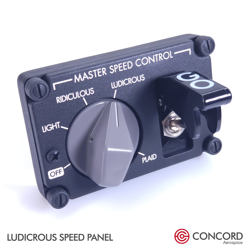 LUDICROUS SPEED PANEL