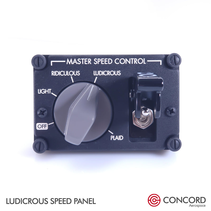 LUDICROUS SPEED PANEL