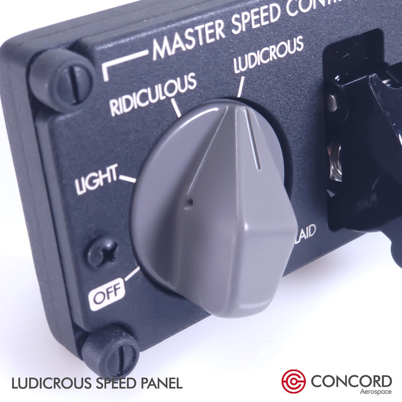LUDICROUS SPEED PANEL