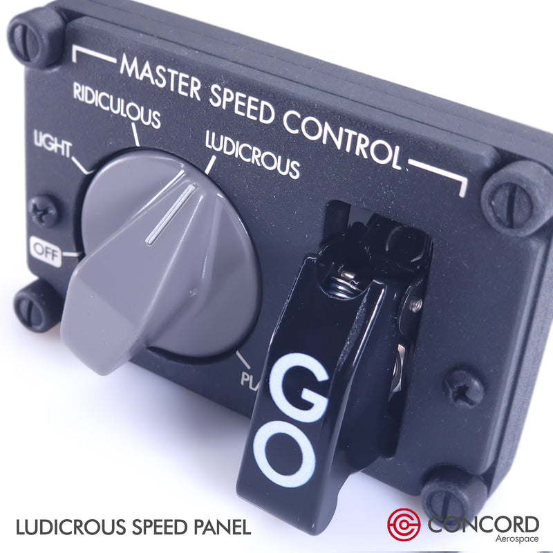 LUDICROUS SPEED PANEL