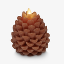 Adobe Flameless Candle Pinecone