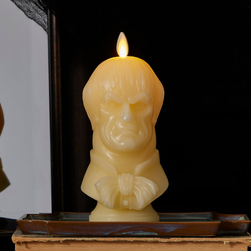 Disney's The Haunted Mansion Male Staring Statue Flameless Candle