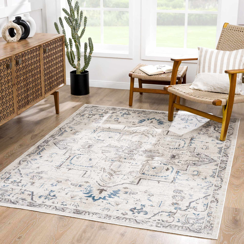 Cabacungan Cream Washable Area Rug