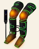 LX10 Full Leg Compression Massager, Forest Green by Lunix