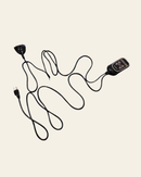 LX17 Remote and Power Cord
