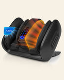 LX21 Foot and Calf Massager with Remote, Neuropathy & Plantar Fasciitis Relief, Granite Black by Lunix