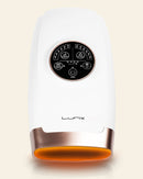 LX3 Carpal Tunnel & Wrist Pain Relief Device, Heated Air Compression Hand Massager, Lunar White by Lunix