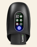 LX31 Rolling Hand Massager, Heat, Compression + Kneading, Smart Memory, Charcoal Black by Lunix