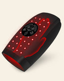 Lunix LX33 Hand Massager with Red Light Therapy, Carpal Tunnel & Wrist Pain Relief Device, Charcoal Black by Lunix