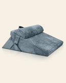 Cover Set Only for LX6, Navy Plush, Pillows and Foam not Included
