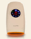 LX7 LCD Touchscreen Hand Massager, Heated Air Compression, Sand Beige by Lunix