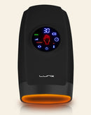 LX7 LCD Touchscreen Hand Massager, Heated Air Compression, Charcoal Black by Lunix
