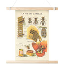 "La Vie De L'Abeille" (The Life of the Bee) Matte Poster