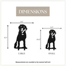 Labrador Retriever Metal Art – Handcrafted Dog Décor