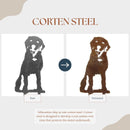 Labrador Retriever Metal Art – Handcrafted Dog Décor