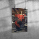 "Lady in Red" by Talbot Hughes Matte Poster