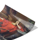 "Lady in Red" by Talbot Hughes Matte Poster